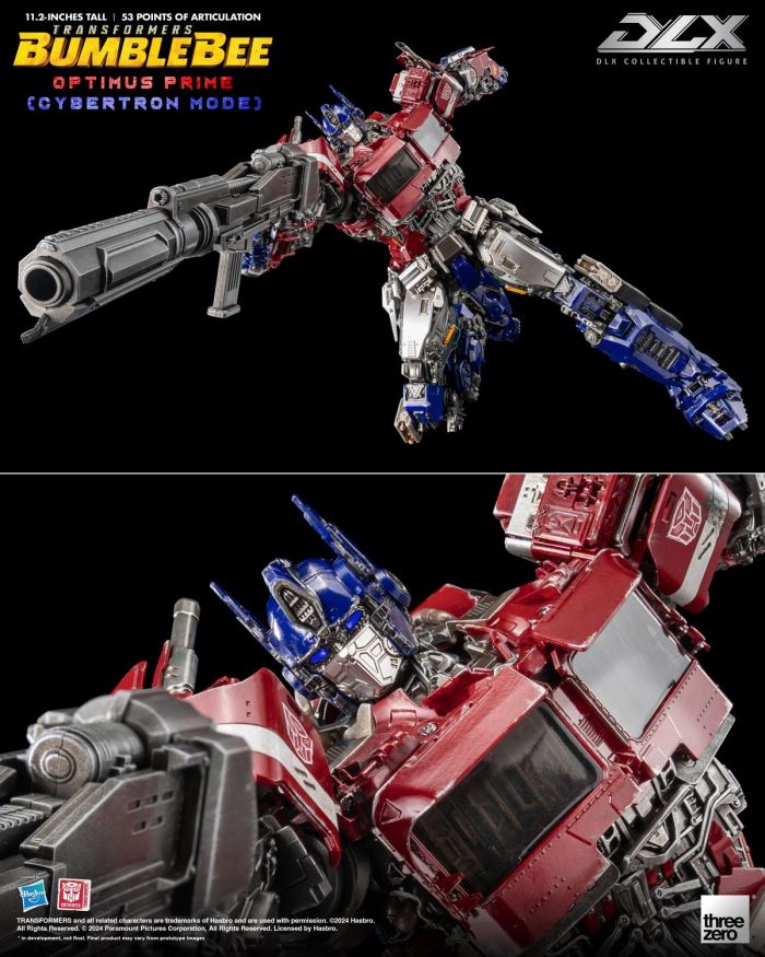 Transformers Bumblebee DLX Optimus Prime (Cybertron Mode)