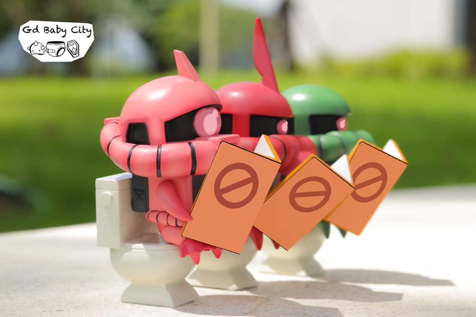 Mini Zaku - Toilet Series