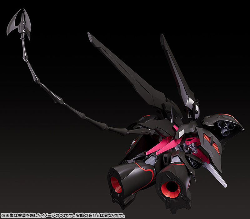 MODEROID Martian Successor Nadesico: Prince of Darkness Black Sarena