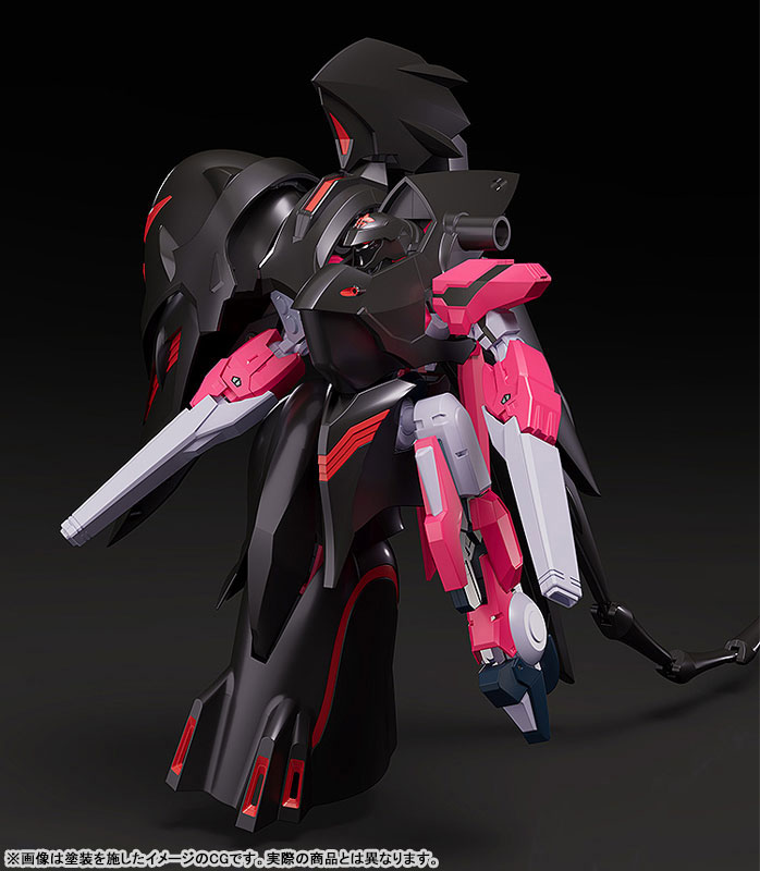 MODEROID Martian Successor Nadesico: Prince of Darkness Black Sarena