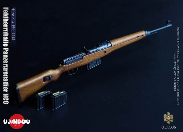 WWII German Commander in Chief Panzergrenadier Sergeant Hungary 1944-1945 1/6