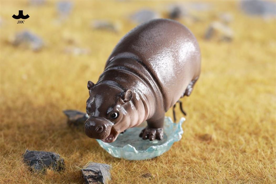 Baby Hippopotamus Figurine: MooDeng4.0