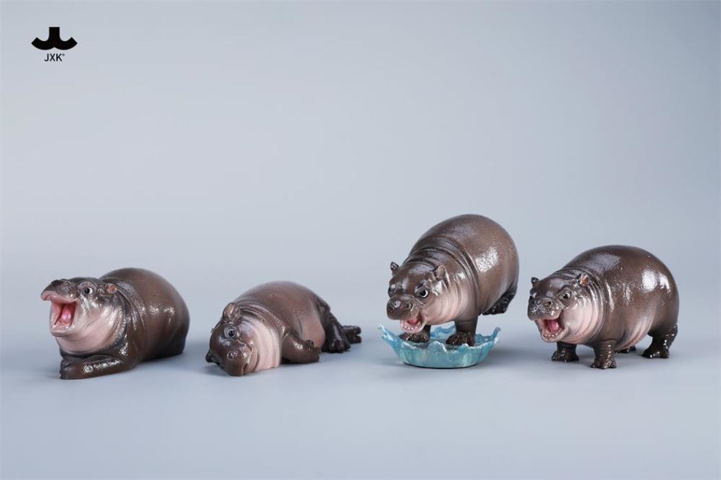 Baby Hippopotamus Figurine: MooDeng4.0