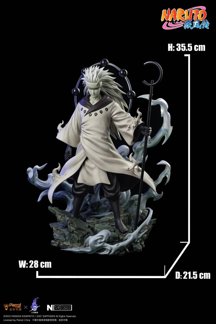 Uchiha Madara & Uchiha Obito 1/6 [Licensed]