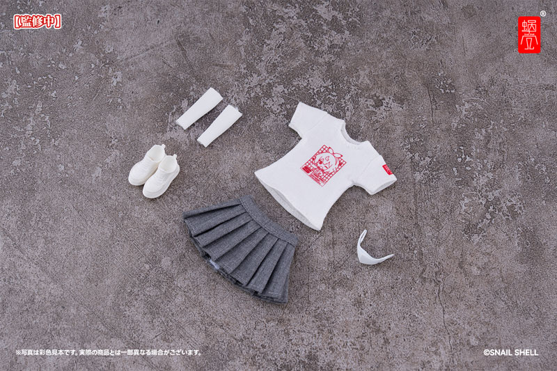 Staff Uniform (Black / White) Doll Outfit Set Complete Model Optional Part