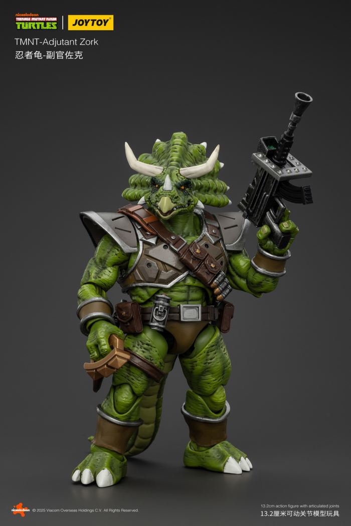 TMNT Ninja Turtles - Captain Zorax/Lieutenant Zorke/Taserant Soldier/Casey Jones 1/18