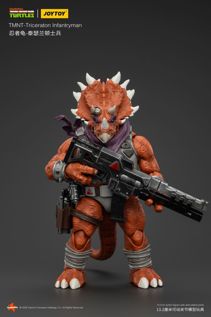 TMNT Ninja Turtles - Captain Zorax/Lieutenant Zorke/Taserant Soldier/Casey Jones 1/18