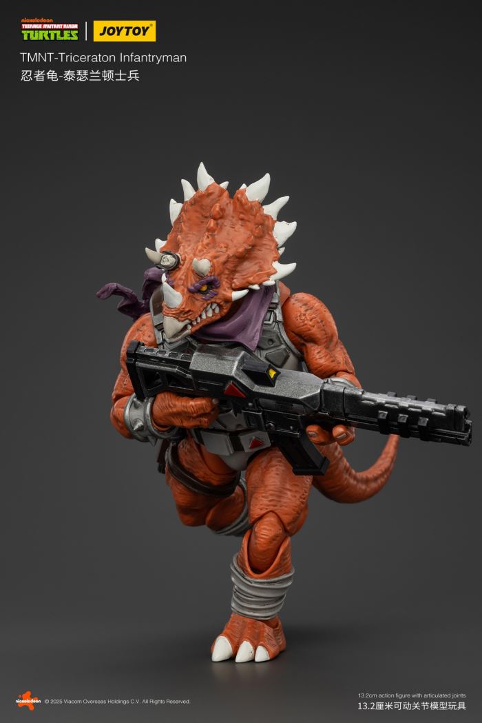 TMNT Ninja Turtles - Captain Zorax/Lieutenant Zorke/Taserant Soldier/Casey Jones 1/18