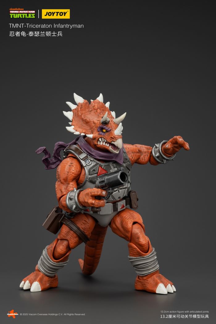 TMNT Ninja Turtles - Captain Zorax/Lieutenant Zorke/Taserant Soldier/Casey Jones 1/18