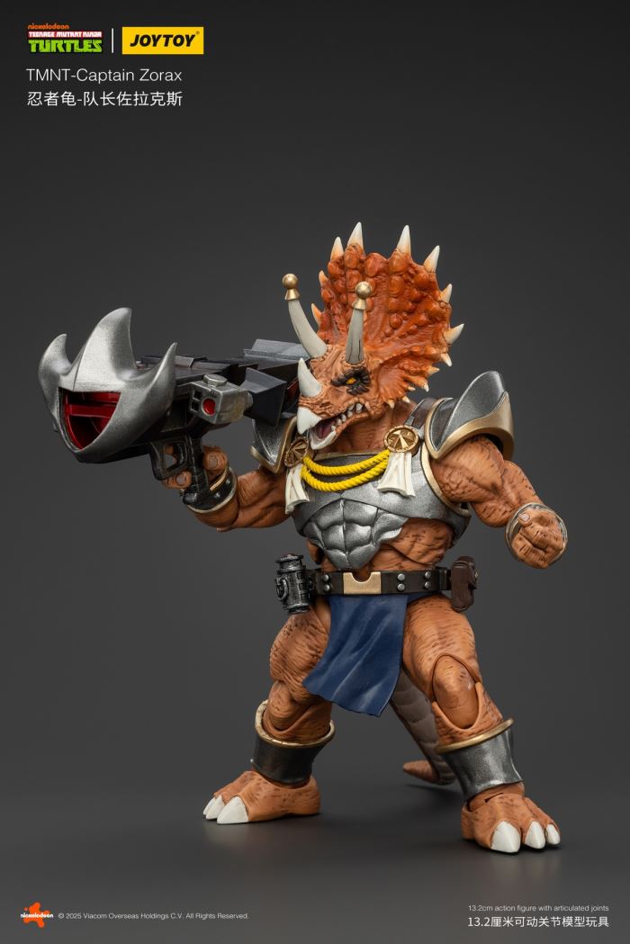 TMNT Ninja Turtles - Captain Zorax/Lieutenant Zorke/Taserant Soldier/Casey Jones 1/18