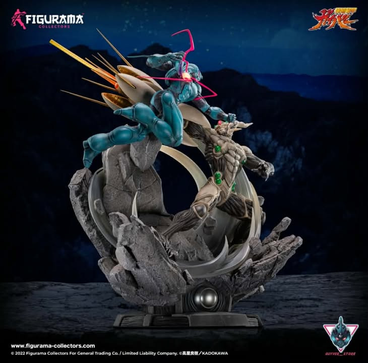 Guyver Store X Figurama Collectable 1:6 Guyver 1 vs Guyot with LED