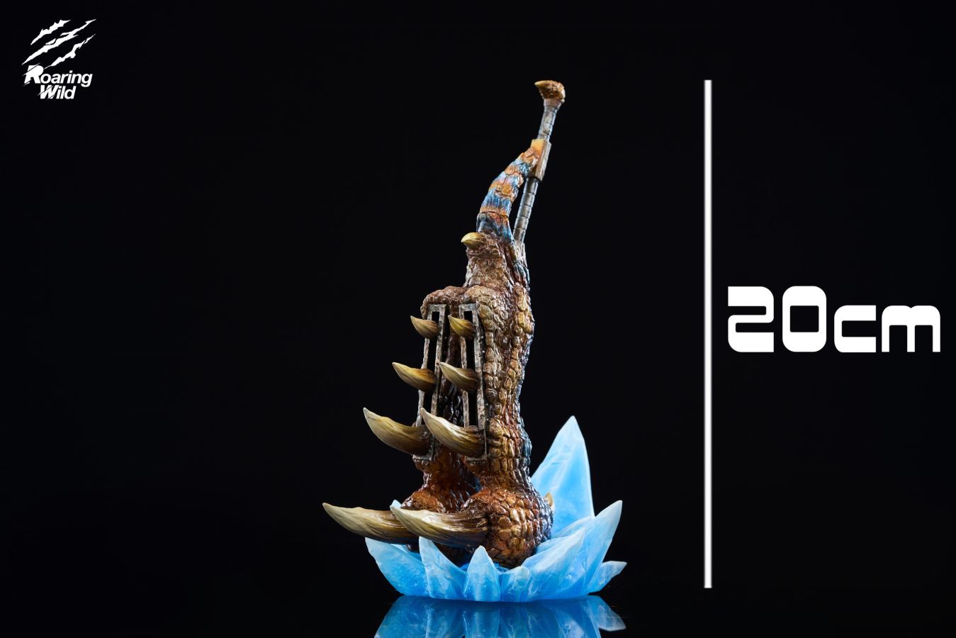 Tigrex Head Carving - Monster Hunter