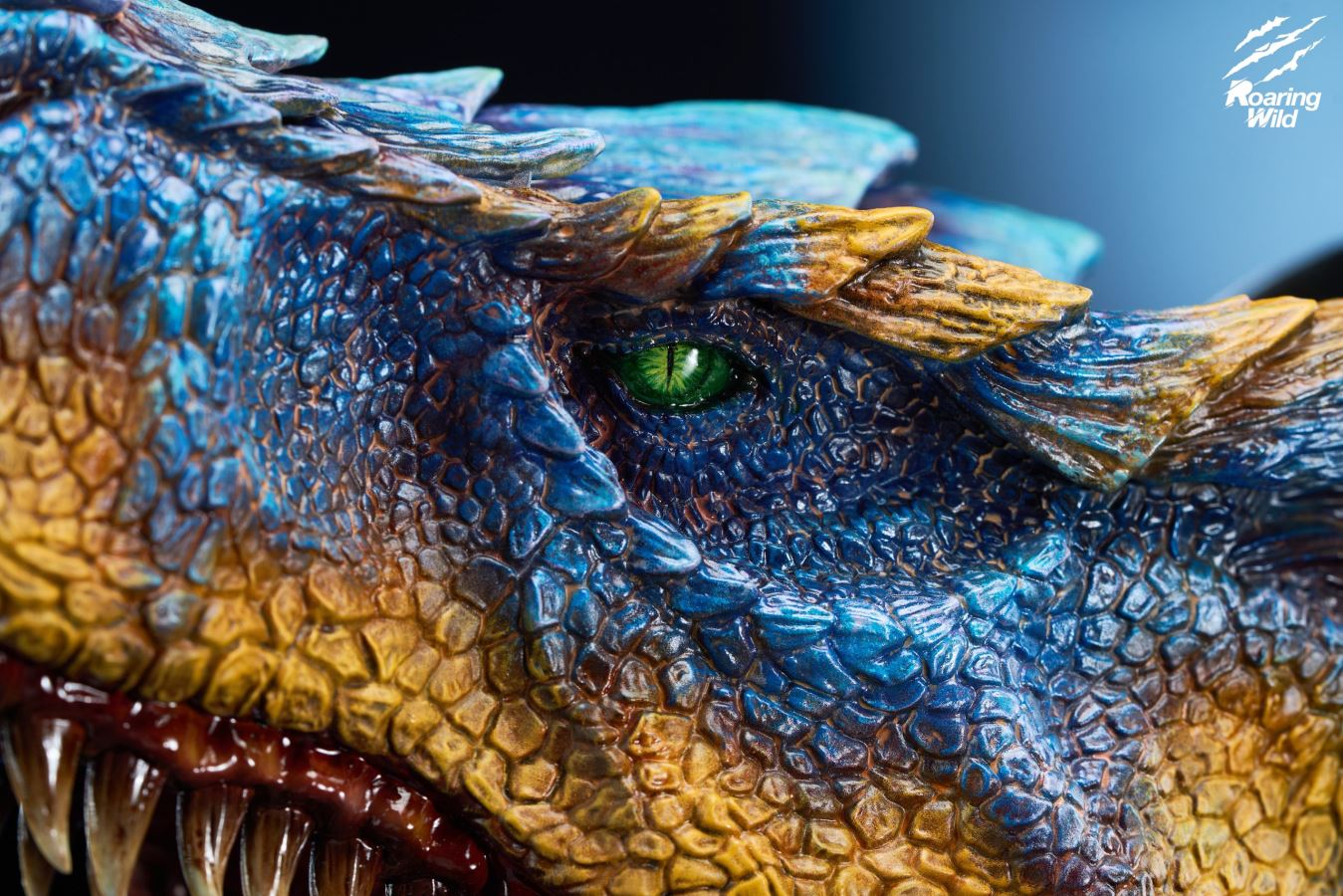 Tigrex Head Carving - Monster Hunter