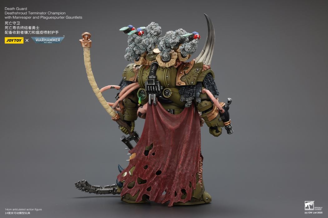 Warhammer 40K Series - Deathguard - Death Shroud Terminator Warrior