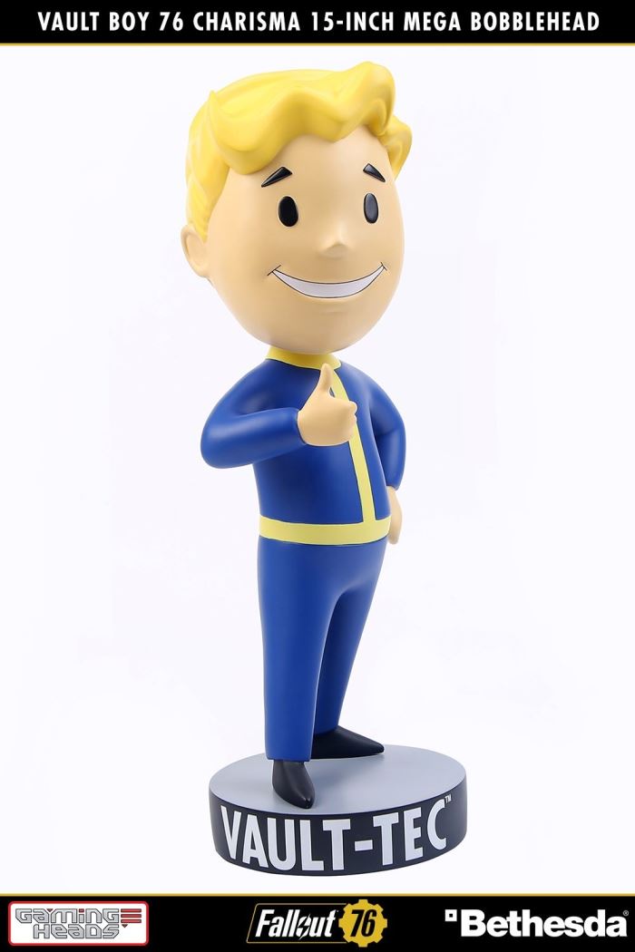 Vault Boy 76 (Charisma) Mega Bobblehead