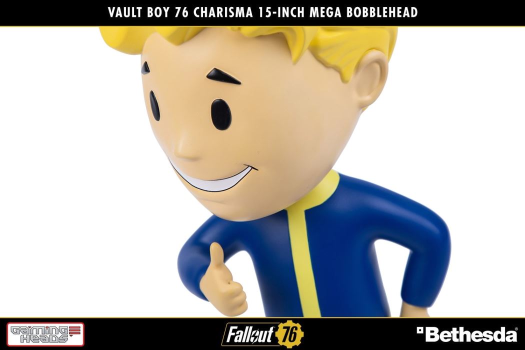 Vault Boy 76 (Charisma) Mega Bobblehead