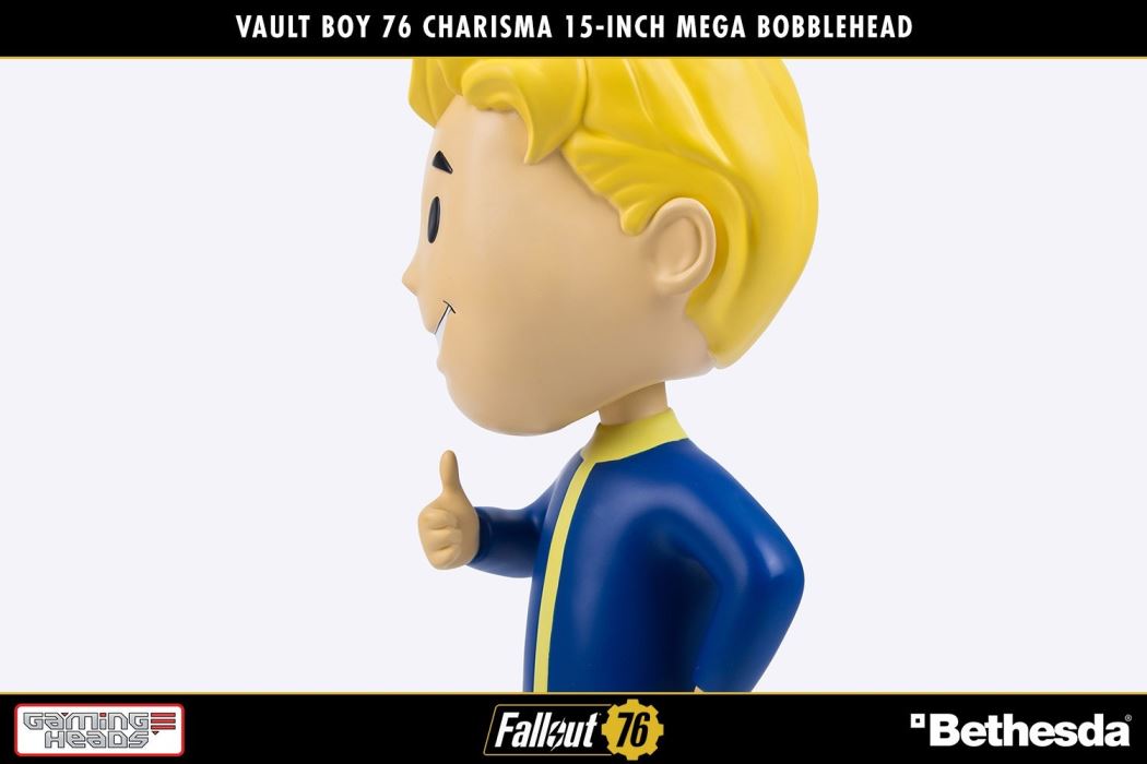 Vault Boy 76 (Charisma) Mega Bobblehead