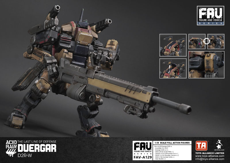 Acid Rain 1/18 Scale FAV-A129 Duergar D2R-w