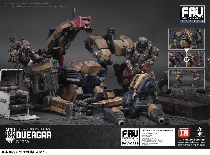 Acid Rain 1/18 Scale FAV-A129 Duergar D2R-w