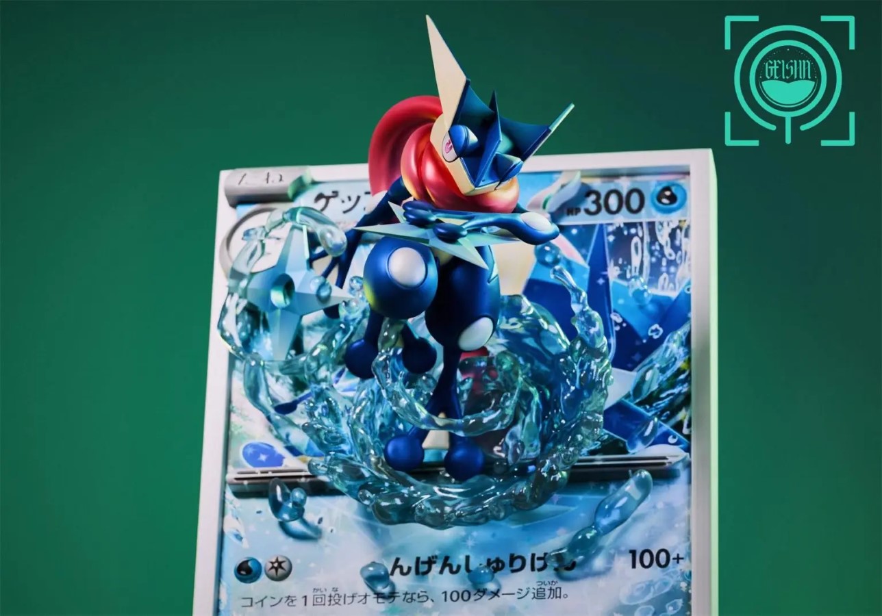 Pokemon Cards - Froakie & Frogadier & Greninja ex