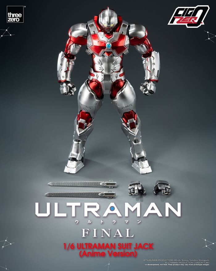Fig Zero 1/6 ULTRAMAN SUIT JACK (Anime Version)