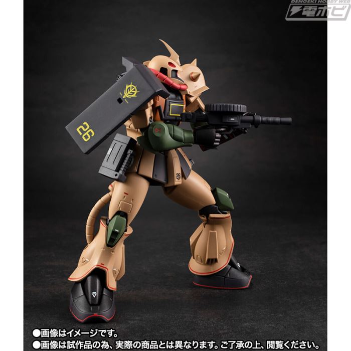 ROBOT Spirits  MS-06D Zaku Desert Type ver. ANIME ~MS MUSEUM~