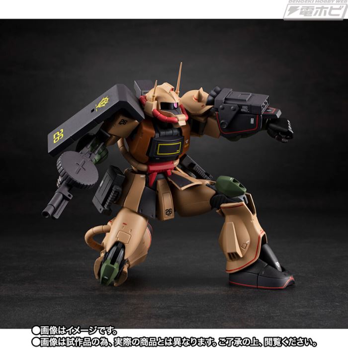 ROBOT Spirits  MS-06D Zaku Desert Type ver. ANIME ~MS MUSEUM~