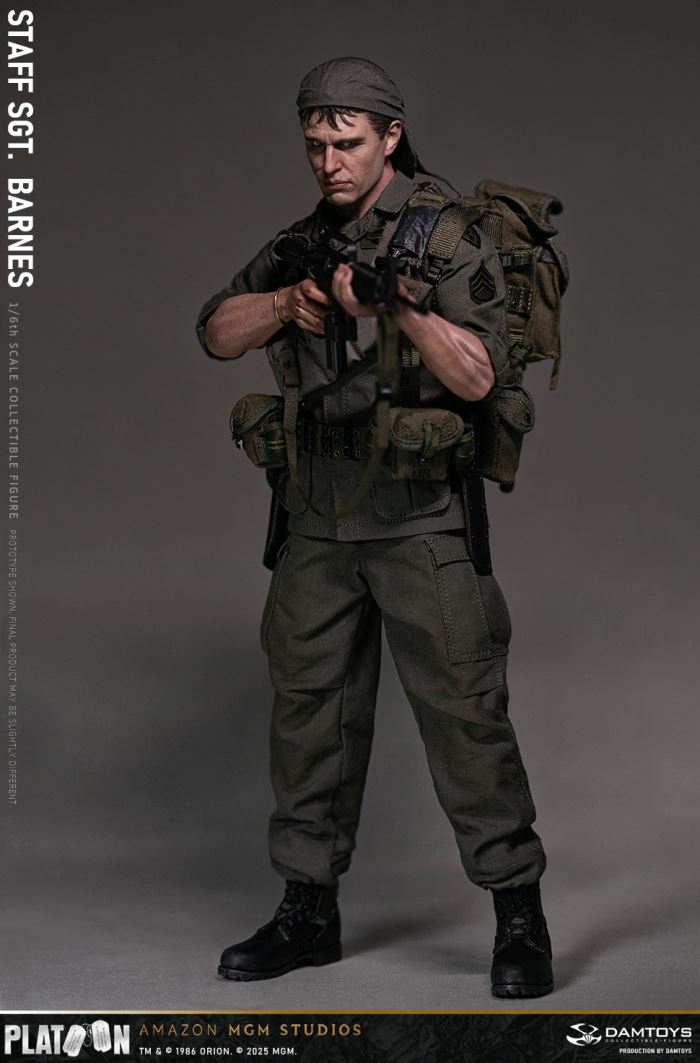 Platoon Vietnam War Sergeant Barnes 1/6