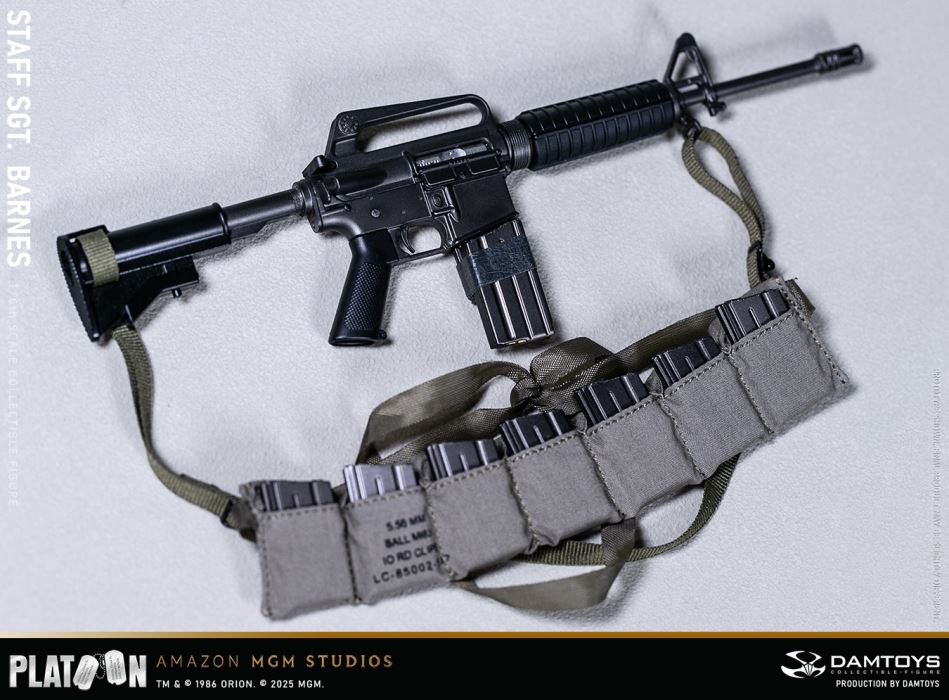 Platoon Vietnam War Sergeant Barnes 1/6