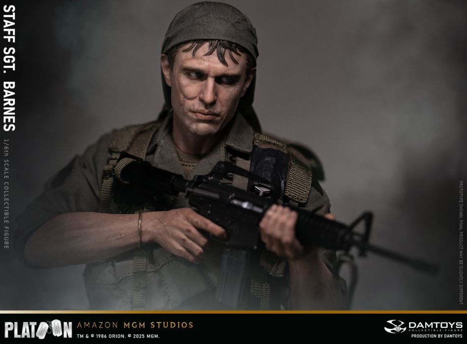 Platoon Vietnam War Sergeant Barnes 1/6
