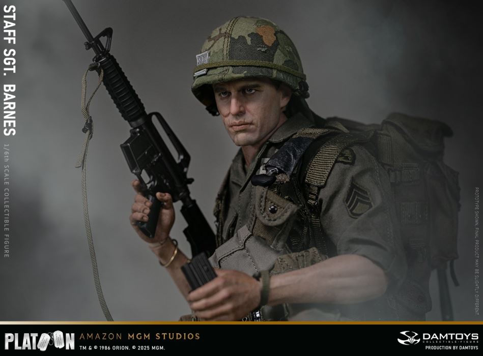 Platoon Vietnam War Sergeant Barnes 1/6