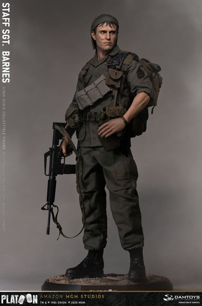 Platoon Vietnam War Sergeant Barnes 1/6