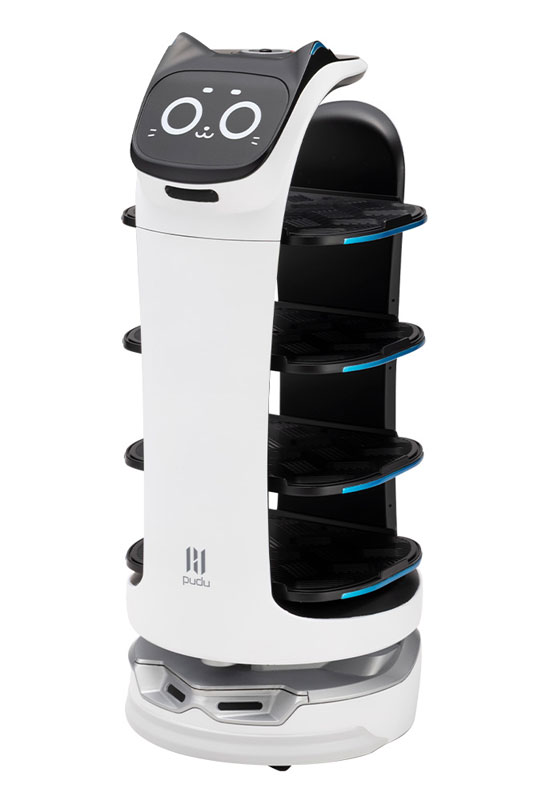 PUDU GRANDE SCALE BellaBot Plastic Model