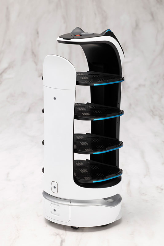 PUDU GRANDE SCALE BellaBot Plastic Model