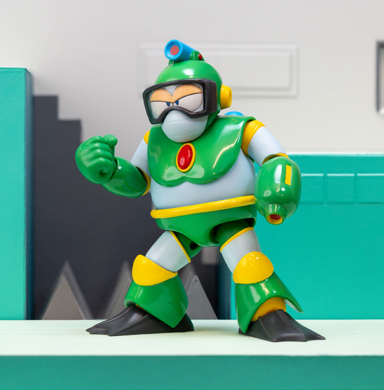 Mega Man / Bubble Man / Wood Man Action Figure 1/12 