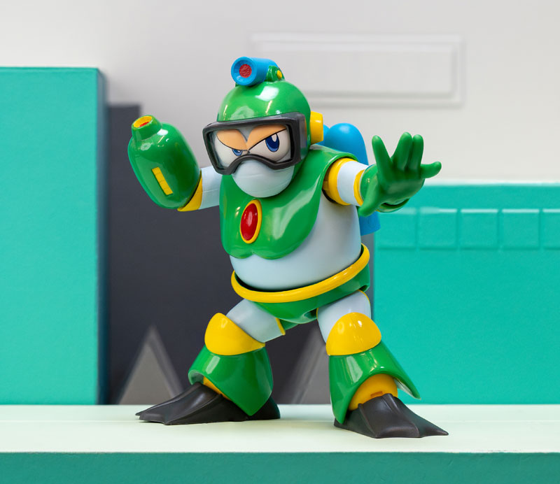 Mega Man / Bubble Man / Wood Man Action Figure 1/12 