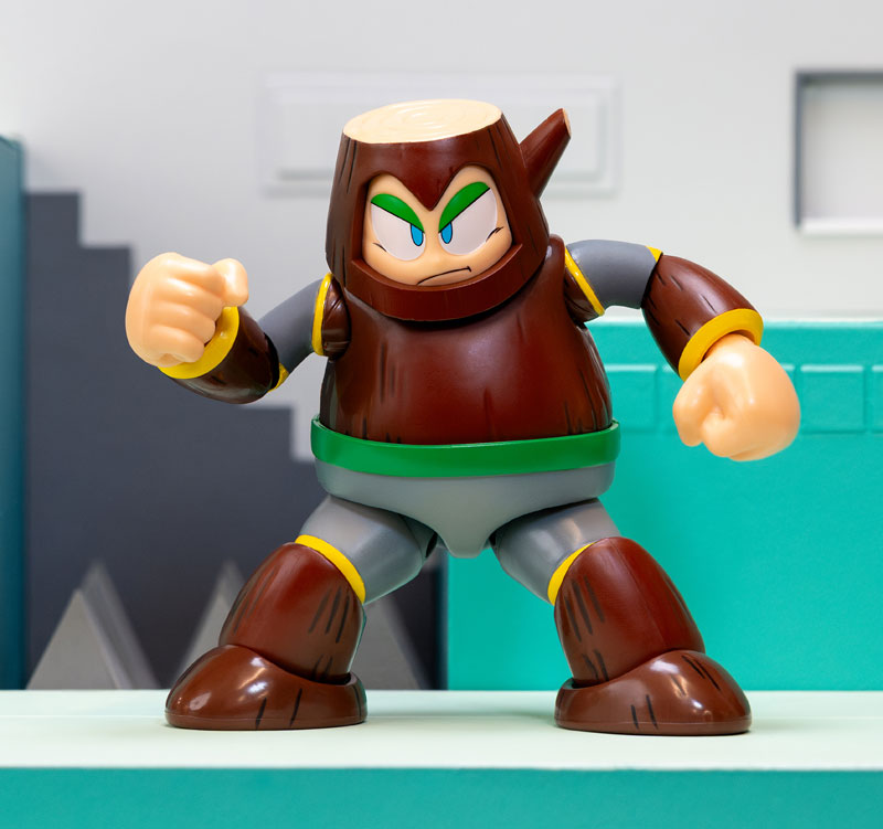Mega Man / Bubble Man / Wood Man Action Figure 1/12 