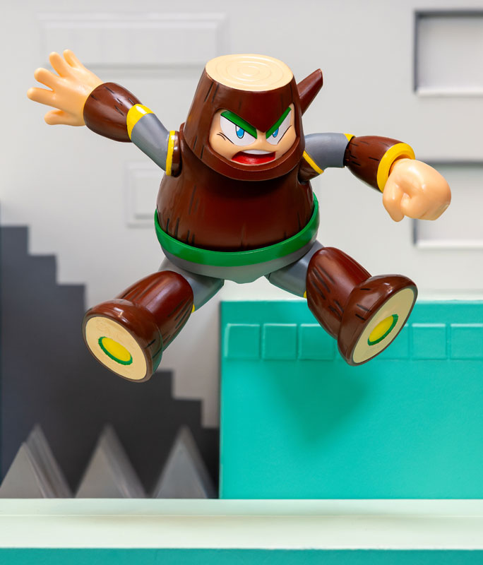 Mega Man / Bubble Man / Wood Man Action Figure 1/12 