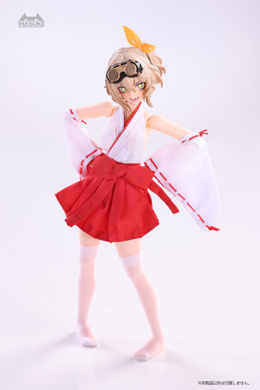 Doll Costume CS019 Miko Outfit Set (DOLL ACCESSORY)