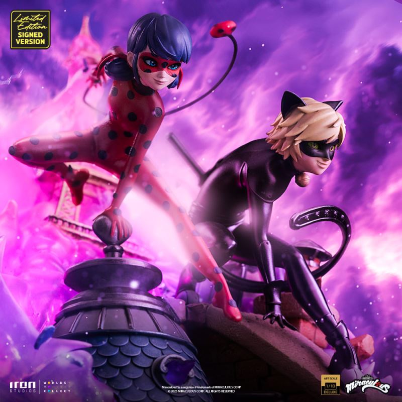 Ladybug and Cat Noir (Numbered and Signed) Deluxe