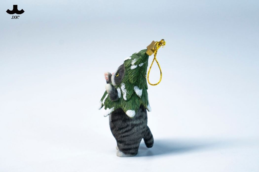 Christmas Tree Cat