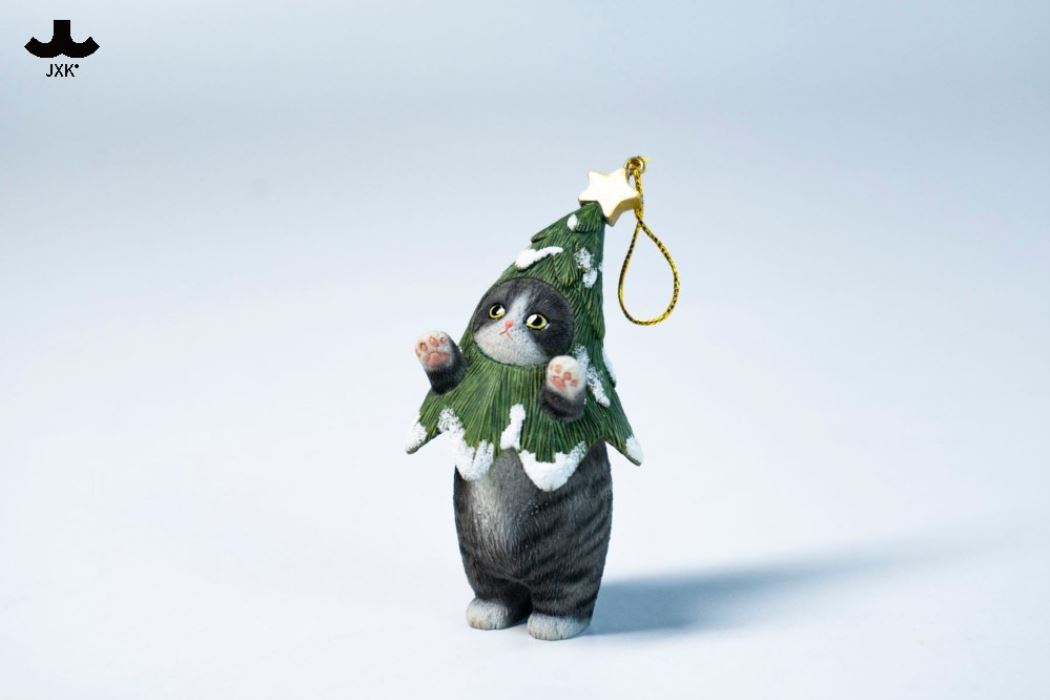 Christmas Tree Cat