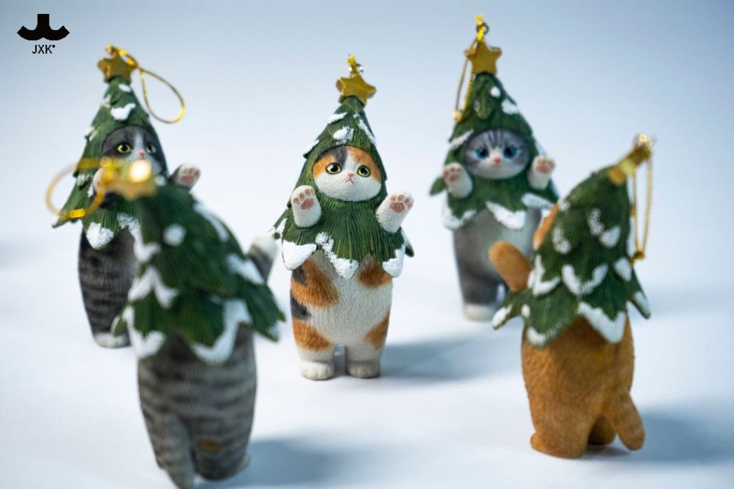 Christmas Tree Cat