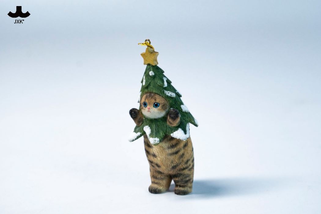 Christmas Tree Cat