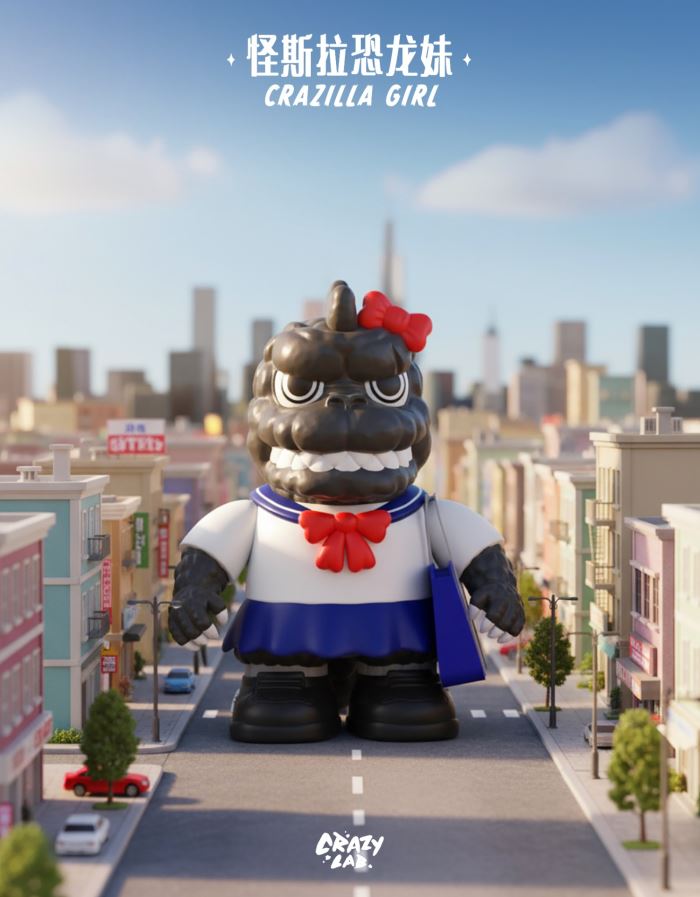 Mini Crazilla Girl