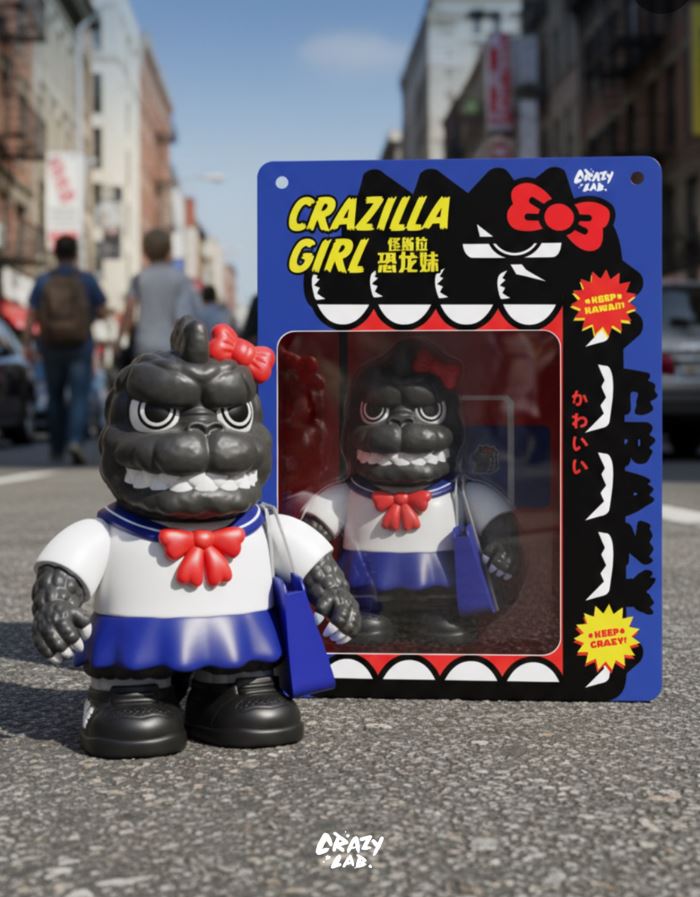 Mini Crazilla Girl