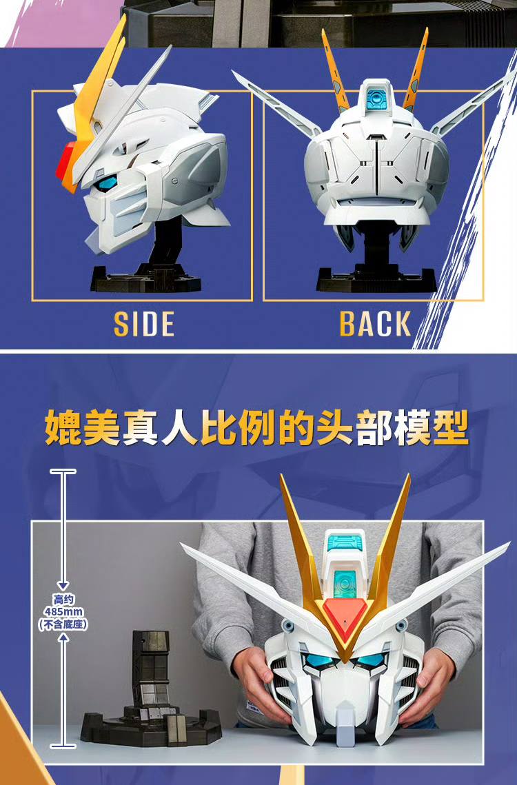 BN HEAD COLLECTION RISING FREEDOM GUNDAM