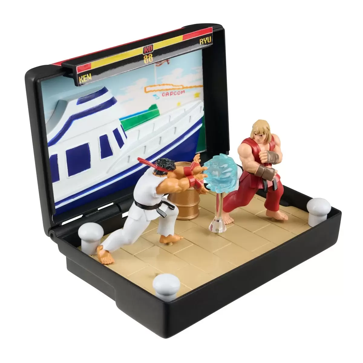 Sega Mega Drive Street Fighter II Cartridge Diorama Playset