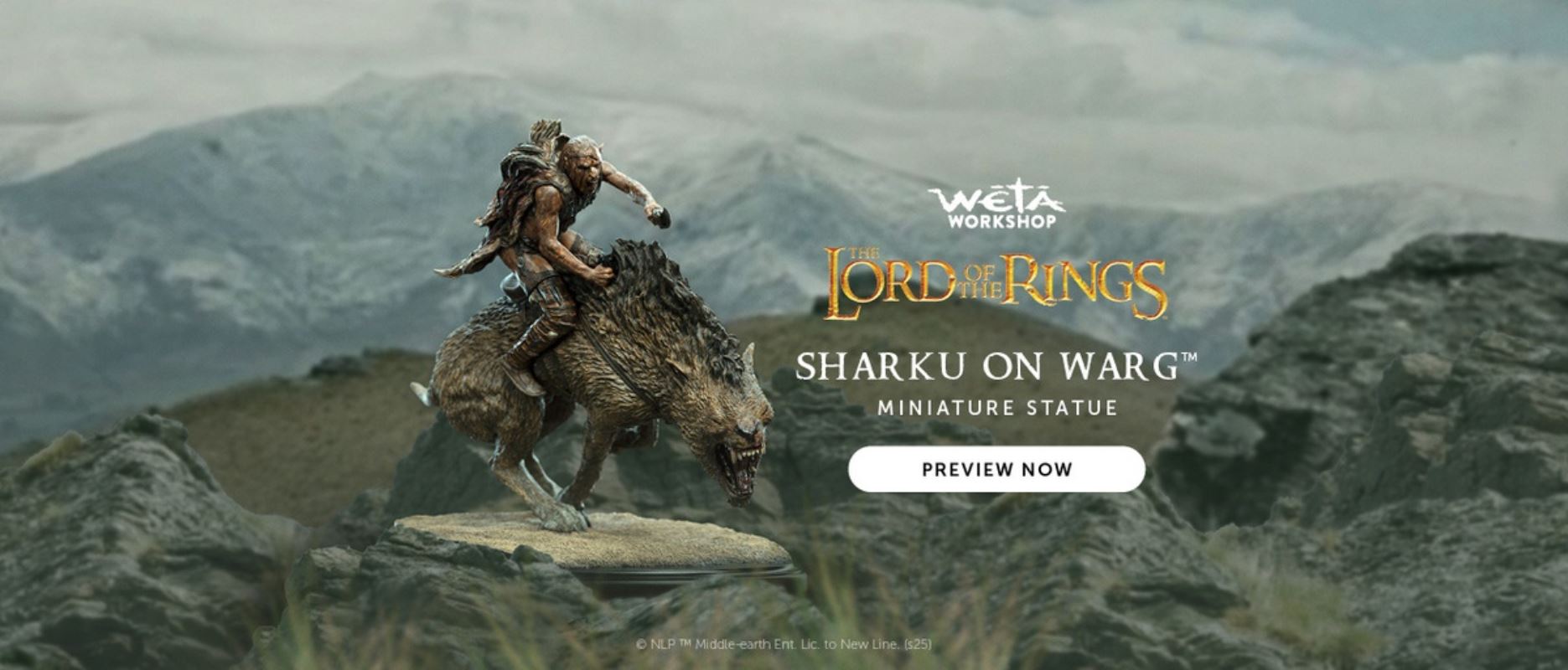 The Lord of the Rings - Sharku on Warg