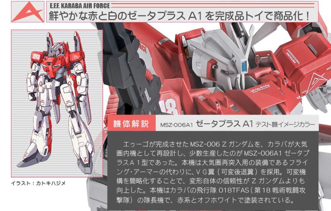 METAL ROBOT Spirits (Ka signature)  Zeta Plus A1 (test model image color)